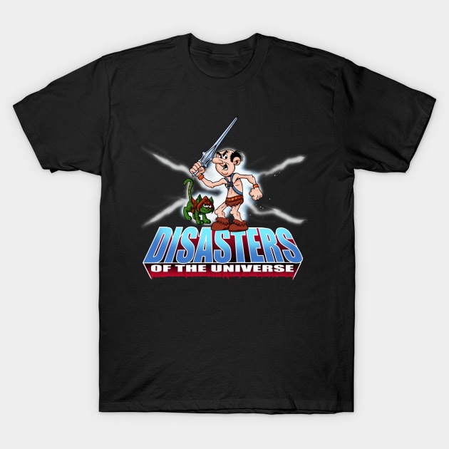 Disasters Of The Universe T-Shirt by FreddyK